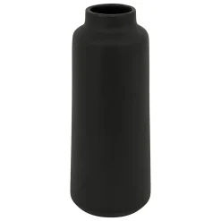 Vase céramique Rily noir mat H.30cm Atmosphera