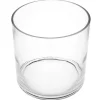 Vase cylindre - verre - H18 cm - Atmosphera