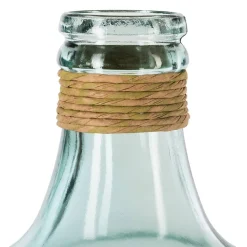 Vase Dame Jeanne - verre - transparent - H43 cm - Atmosphera