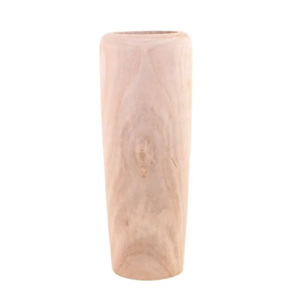 Vase en bois brut 48cm, Dakar - Ornami