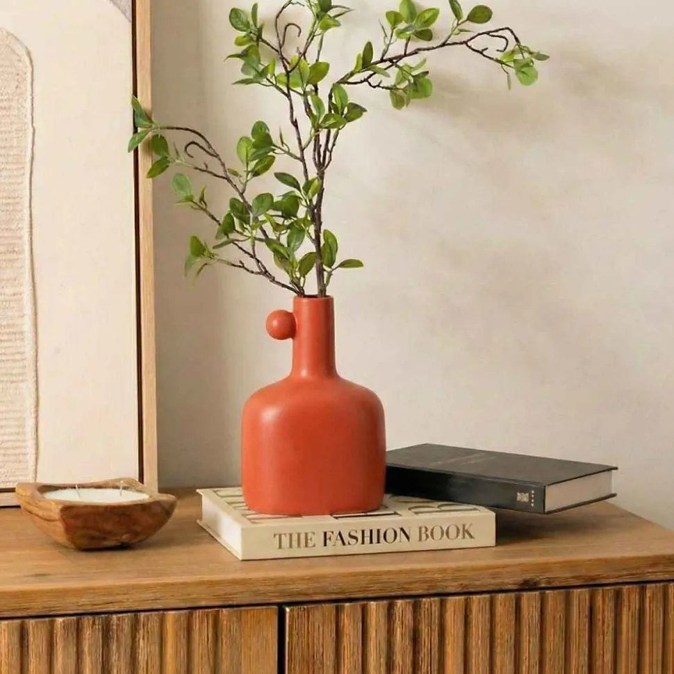 Vase en céramique avec perle 18cm