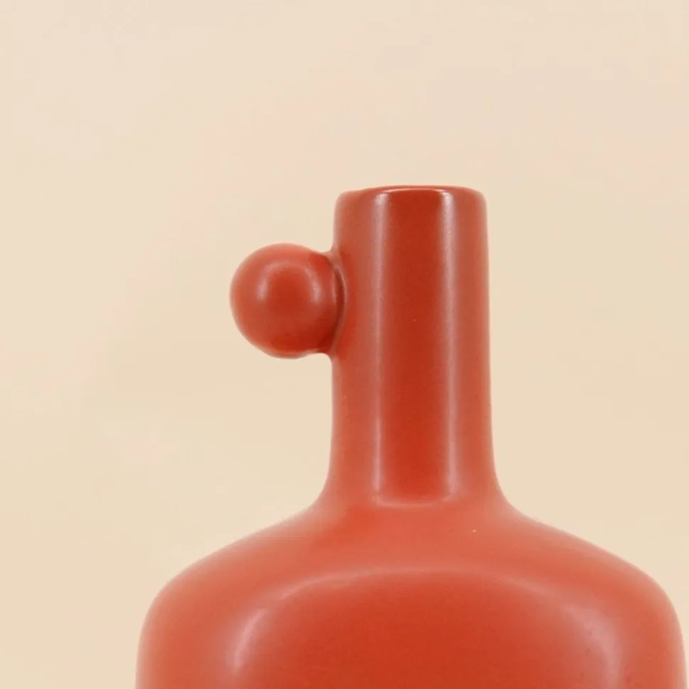 Vase en céramique avec perle 18cm