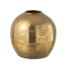 Vase en céramique doré 30x30x28 cm