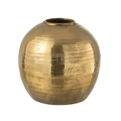 Vase en céramique doré 30x30x28 cm