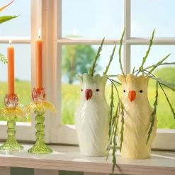 Vase en céramique Perroquet design et moderne