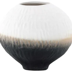 Vase en grès Pane 24x21 cm - Beige