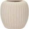Vase en magnésie Mist 26.5x26 cm
