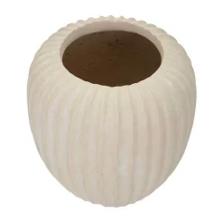 Vase en magnésie Mist 26.5x26 cm