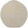 Vase en métal beige 32.5x13 cm
