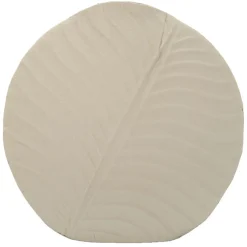 Vase en métal beige 32.5x13 cm
