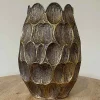 Vase la danse des pétales 19x37cm