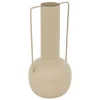 Vase métal Sylvain beige lin H295cm - Atmosphera