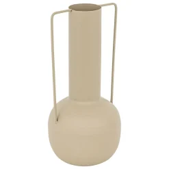 Vase métal Sylvain beige lin H295cm - Atmosphera