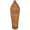 Vase Percy fibre végétale beige H58cm - Atmosphera