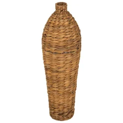 Vase Percy fibre végétale beige H58cm - Atmosphera