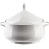 Vase Porcelaine BASIC Vase 1.9L 28x21x20cm Blanc 1 pièce