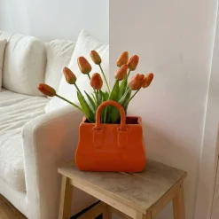 Vase sac à main en céramique 25cm