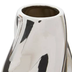 Vase Sky argent H28,5cm - Atmosphera