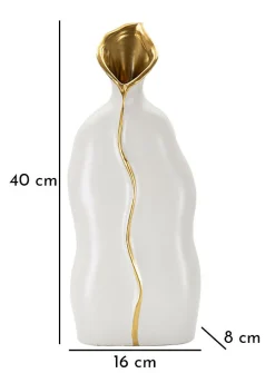 Vase Uma Version réduite Dimensions 16x8x40 cm