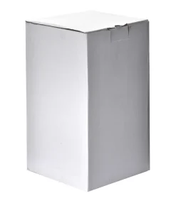 Vase Verre MONDEX SERENITE 17x17x33cm Gris fumé 1 pièce