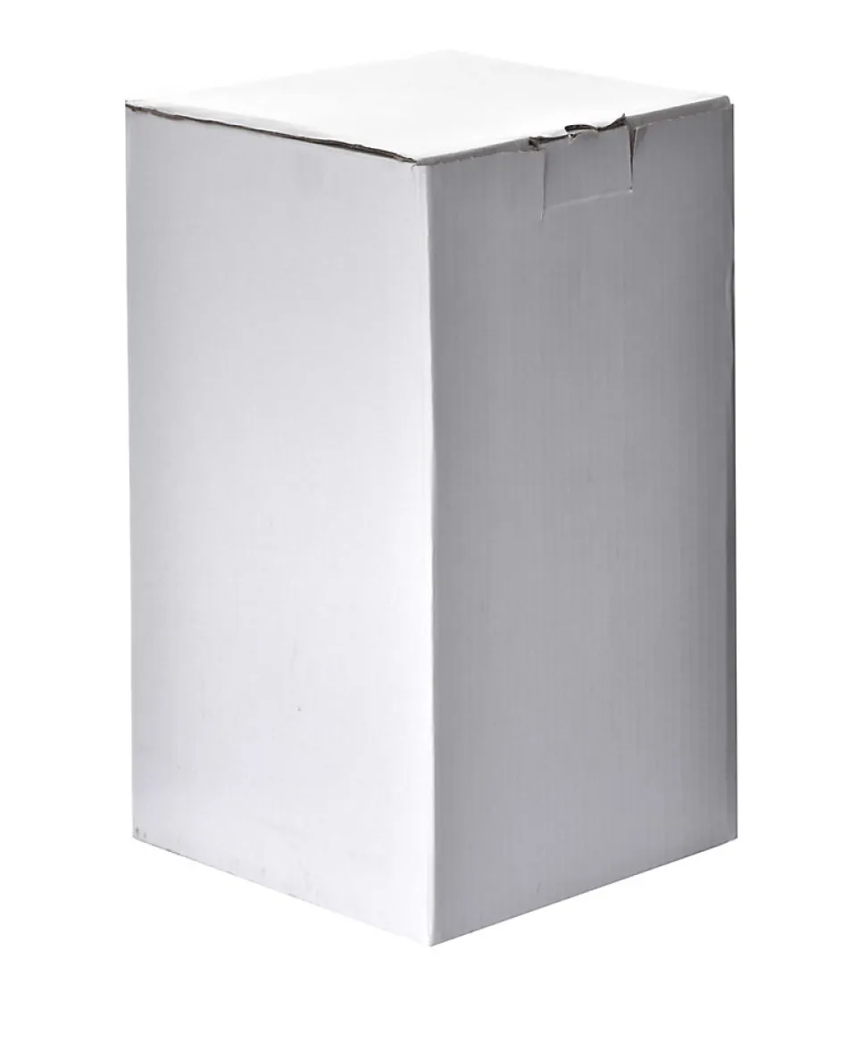Vase Verre MONDEX SERENITE 17x17x33cm Gris fumé 1 pièce