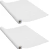 vidaXL Films autoadhésifs pour portes 2 pcs Bois blanc 210x90 cm PVC