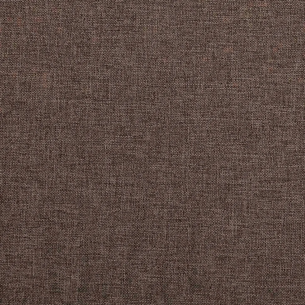 vidaXL Rideaux occultants Aspect lin avec œillets 2pcs Taupe 140x245cm