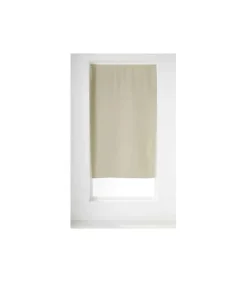 Vitrage occultant uni écru - 90x210cm - Ecru