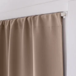 Vitrage occultant uni écru - 90x210cm - Ecru