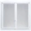 Vitrage tamisant Gorham coloris blanc H.190 x l.70cm