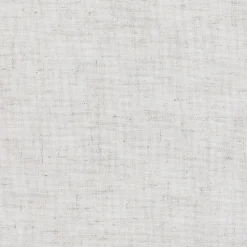 Vitrage tamisant uni poly-lin passe-tringle Gabin blanc H.190 x l.90cm Rocle