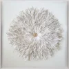 Vitrine décorative Plumes blanches L.60 x l.60 cm