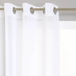 Voilage - blanc - 140x240 cm - Atmosphera