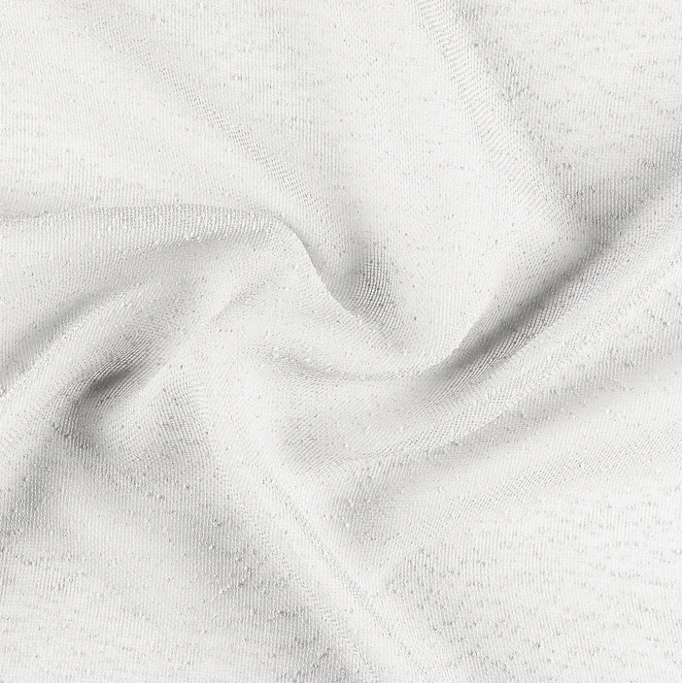 Voilage à Galon Fronceur - Effet Bouclé (240x260 cm - Blanc)