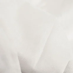 Voilage à œillets en coton blanc 105x250