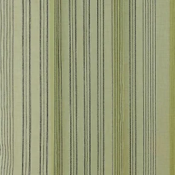 Voilage à l'aspect lin aux rayures verticales (140x280 cm - Vert)