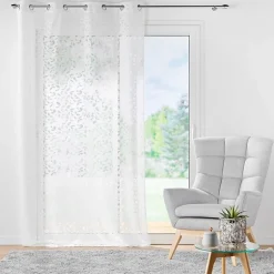 Voilage a oeillets 140 x 240 cm en maille dentelle Manon