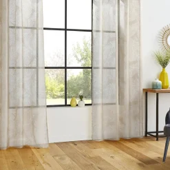 Voilage Devo - lin - 140x240 cm - Atmosphera