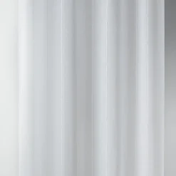 Voilage en étamine tissée grande largeur (200x260 cm - Blanc)
