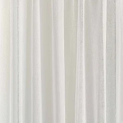 Voilage galon fronceur tombé fluide (415x240 cm - Ivoire)