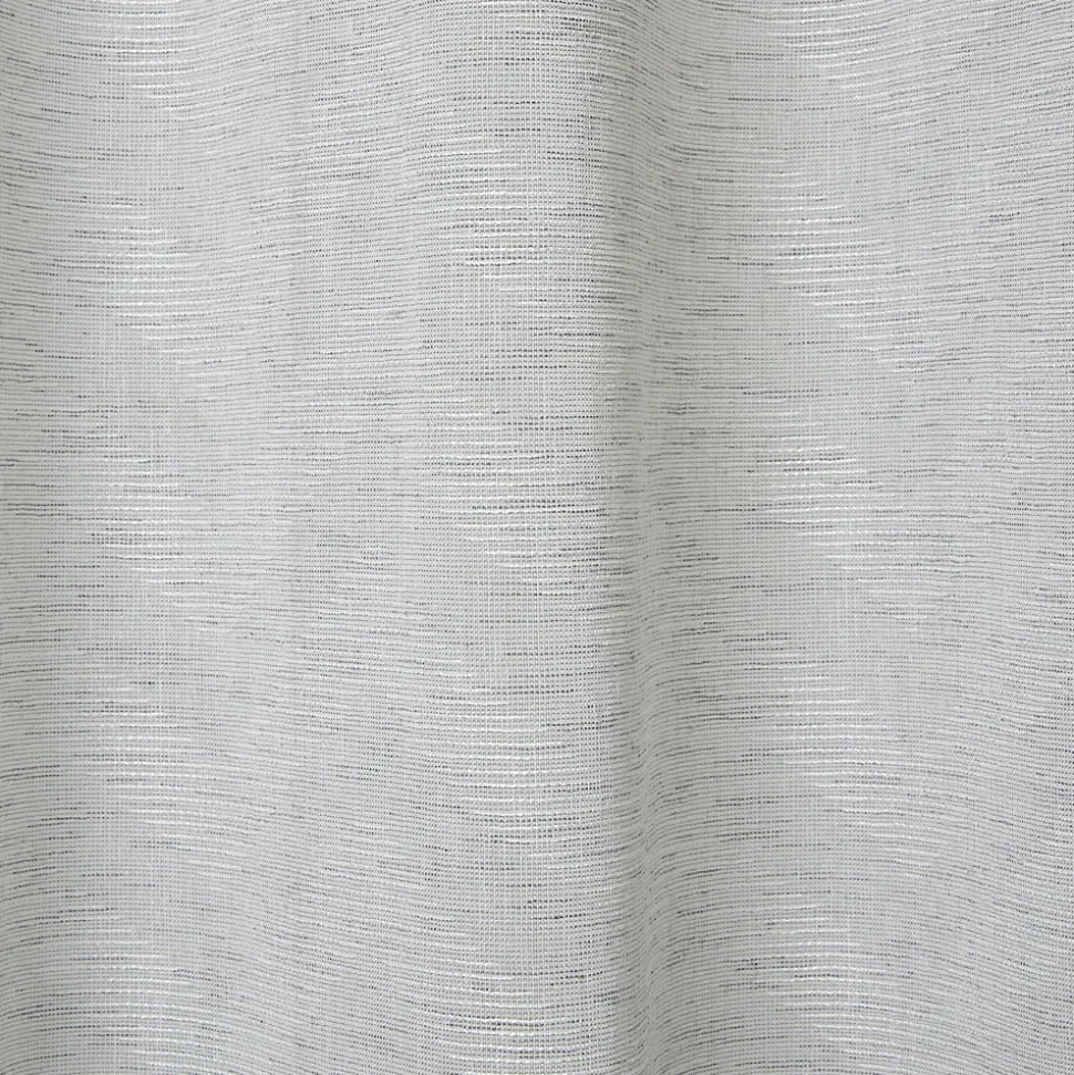 Voilage GoodHome Cormack gris l.140 x H.260 cm