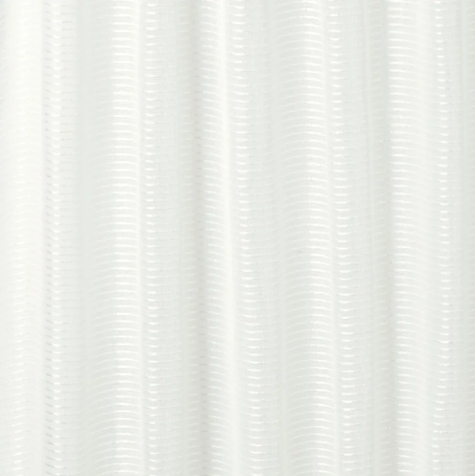 Voilage GoodHome Fola blanc l.140 x H.260 cm