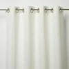 Voilage GoodHome Kippens blanc l.140 x H.260 cm