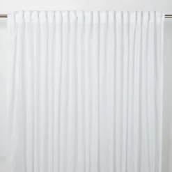 Voilage GoodHome Kymbe blanc 280 x 260 cm