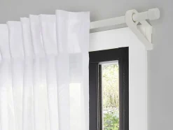Voilage GoodHome Kymbe blanc 280 x 260 cm