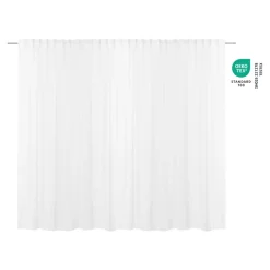 Voilage GoodHome Kymbe blanc 280 x 260 cm