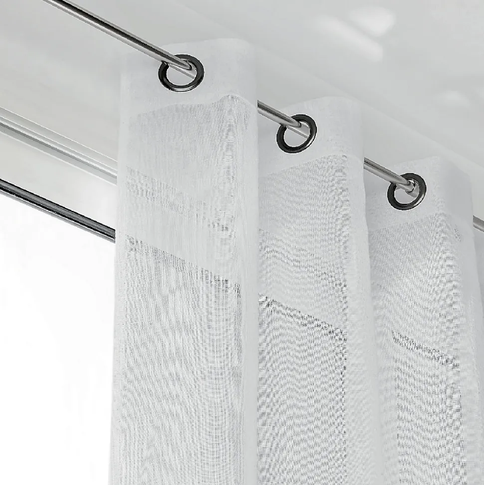 Voilage Kaolin Grande Largeur - 300x250cm - Blanc