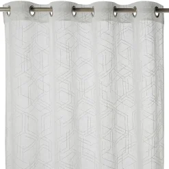 Voilage Kiya 260x140 cm blanc GoodHome