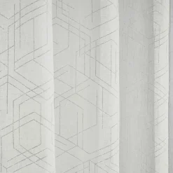 Voilage Kiya 260x140 cm blanc GoodHome