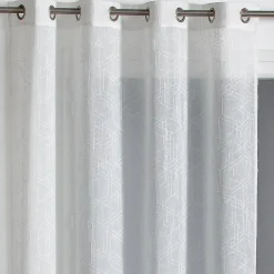 Voilage Kiya 260x140 cm blanc GoodHome